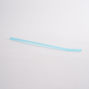Gaine bleue courbée d'insémination artificielle<span class="desc-prod">Gaine courbée lapin pour insémination sans paillette</span>